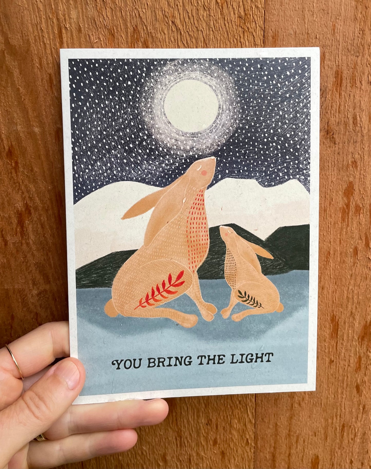 Winter Solstice Holiday Greeting Card