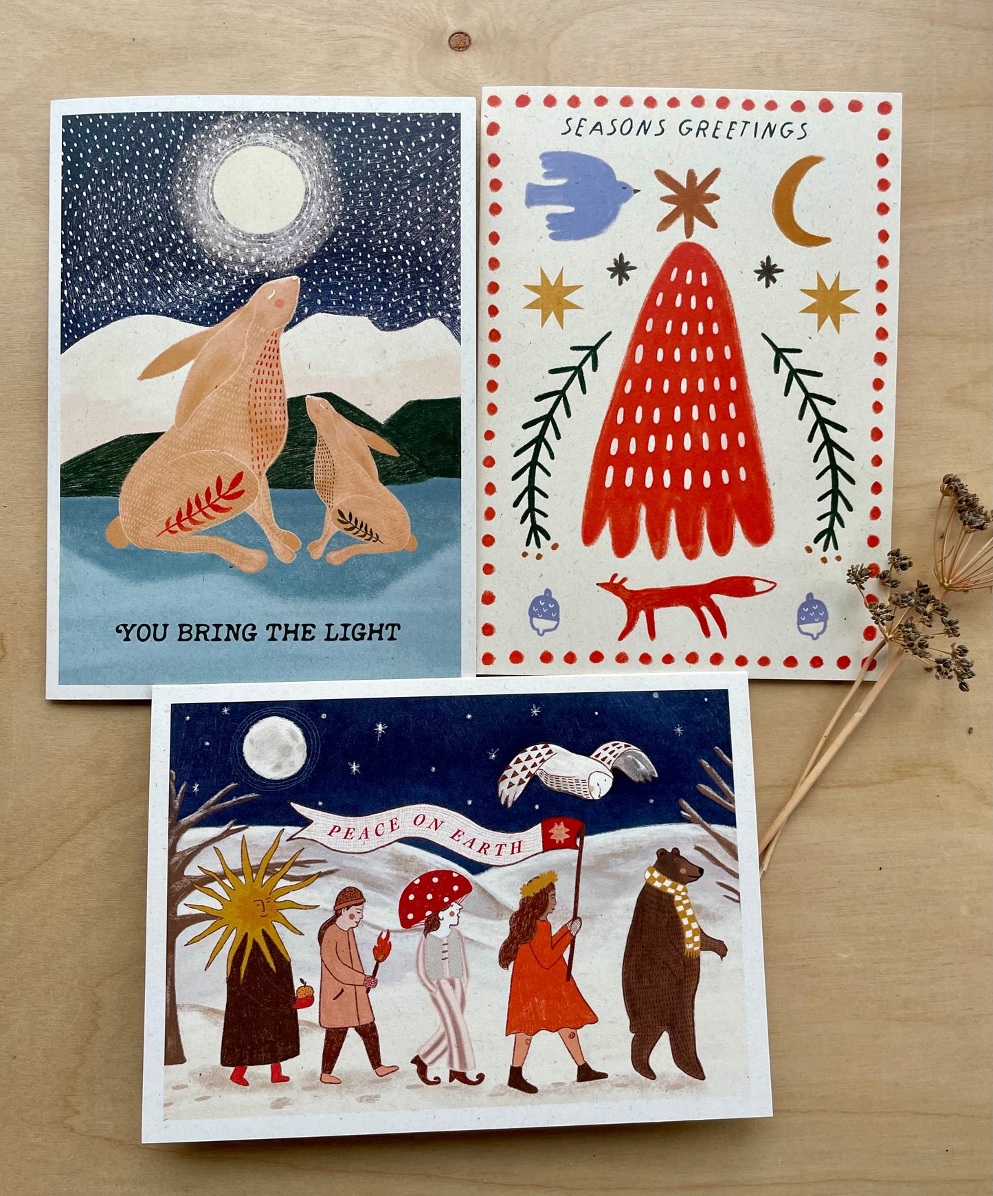 2025 Holiday Greeting Card - 3 PACK