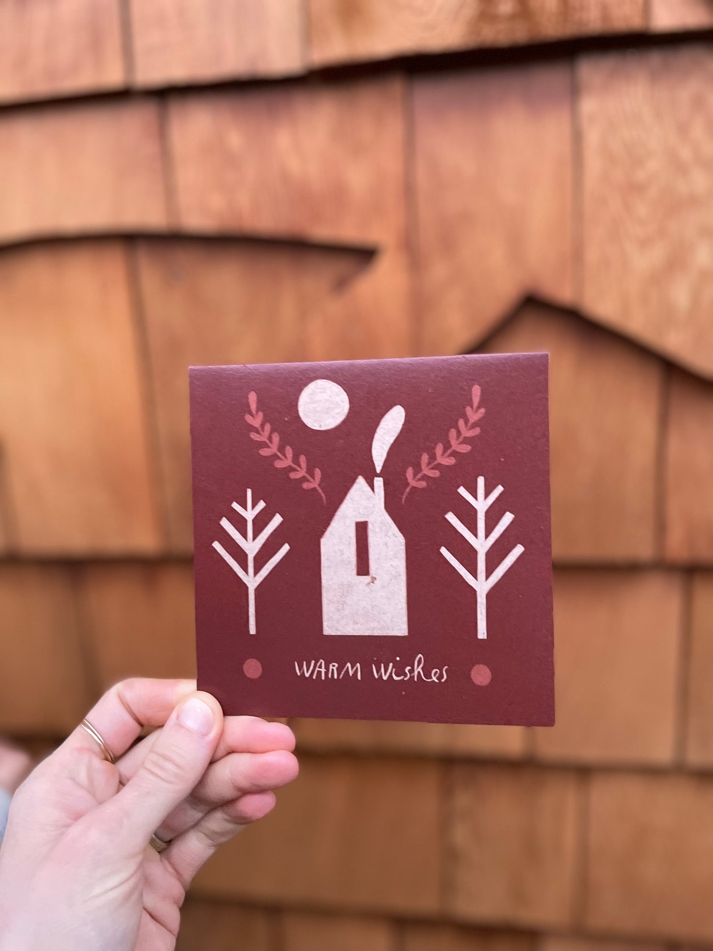 Warm Wishes Greeting Card