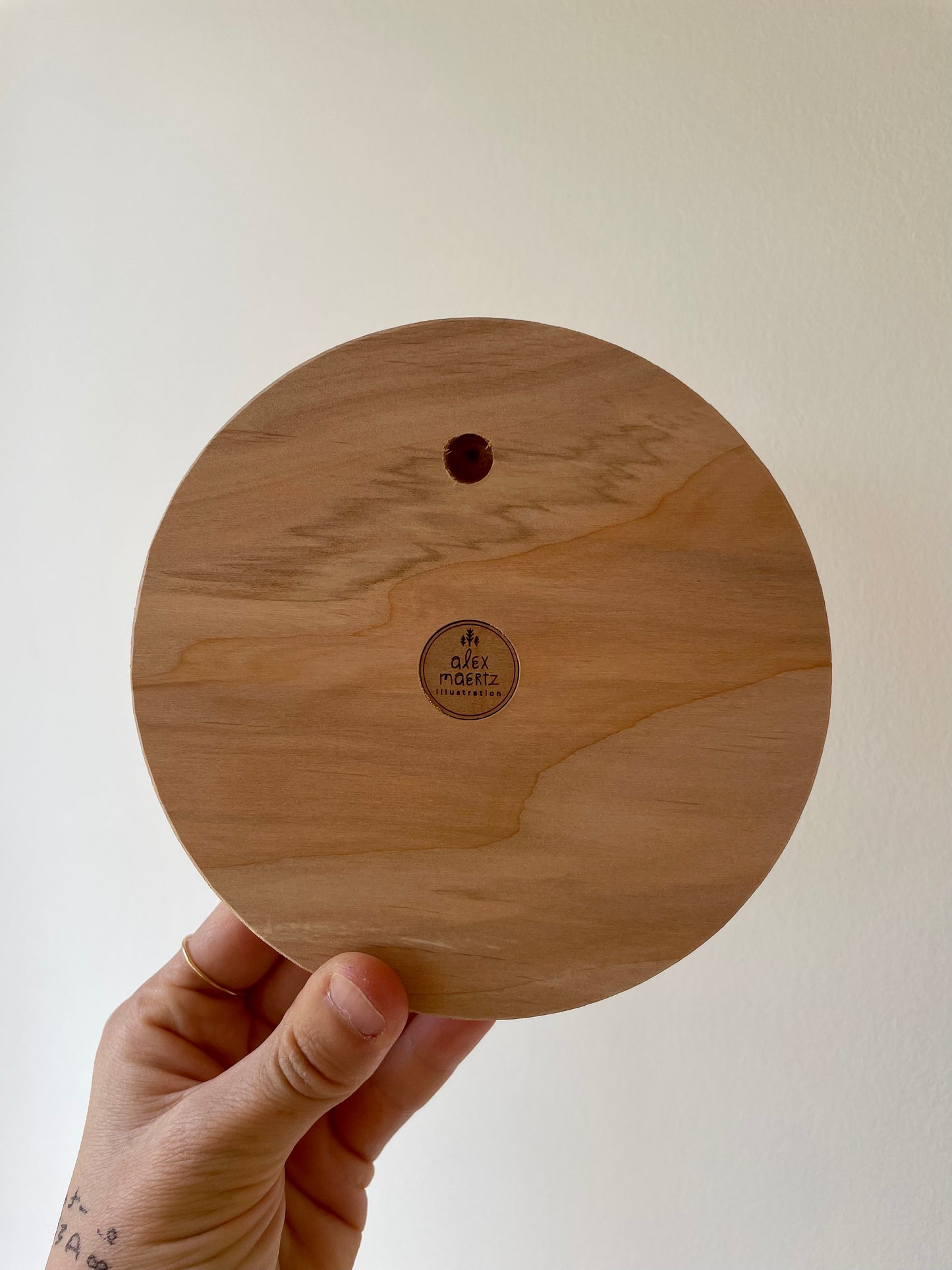 West Coast Dreamers Circle Woodblock