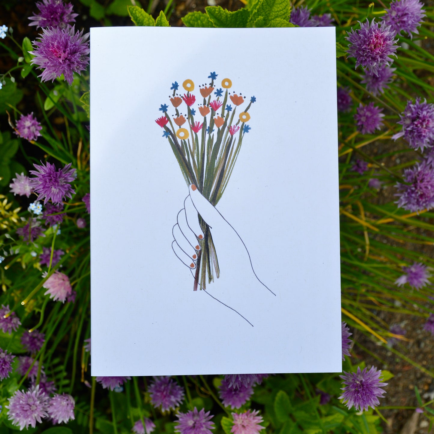 Flowers Greeting Card