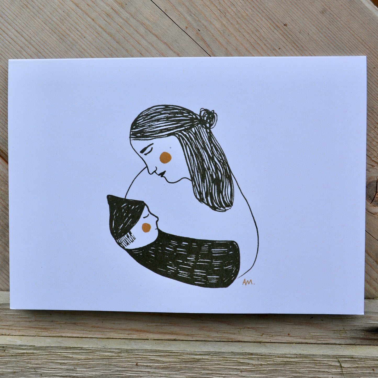 Cradle Greeting Card