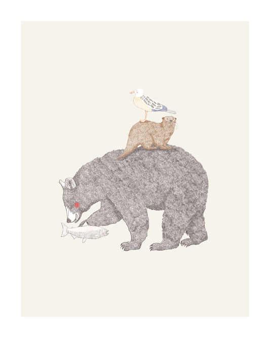 Animal Stack Print