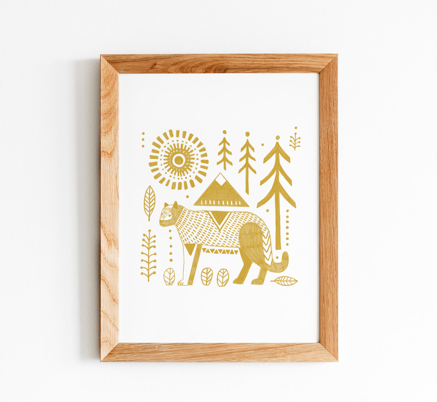 Sun Cat Print