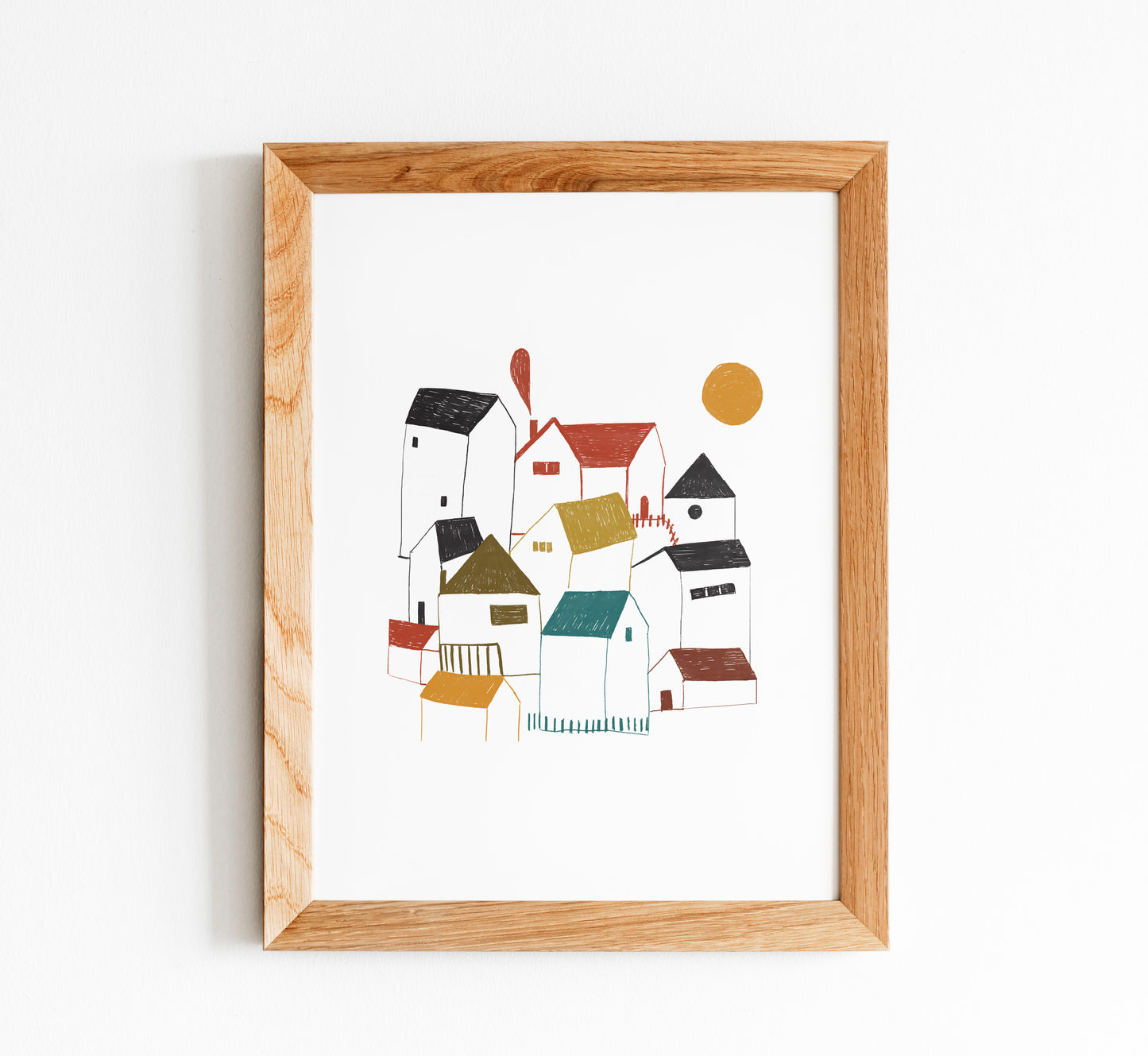 Little Village Print