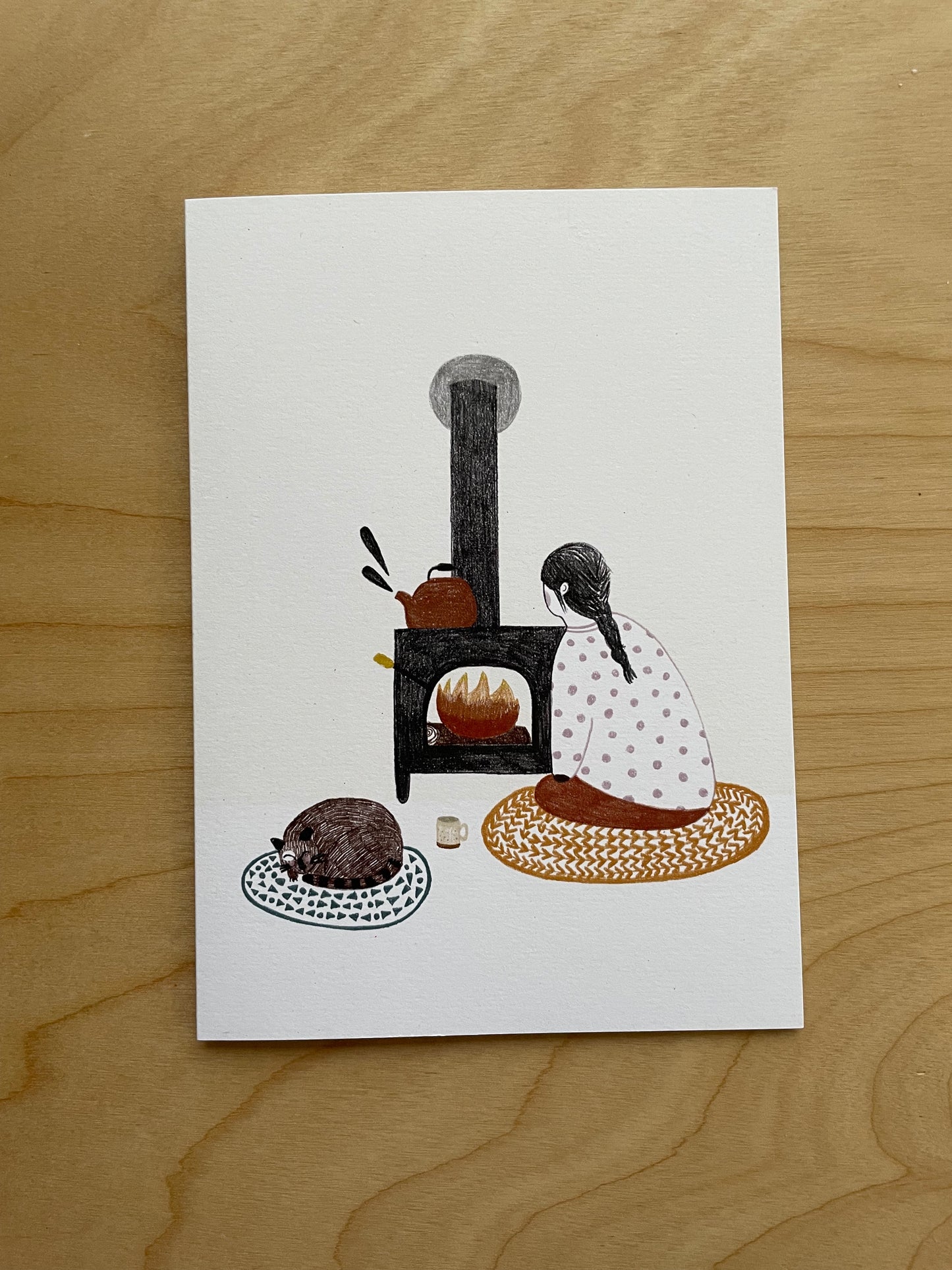 Stoked Greeting Card