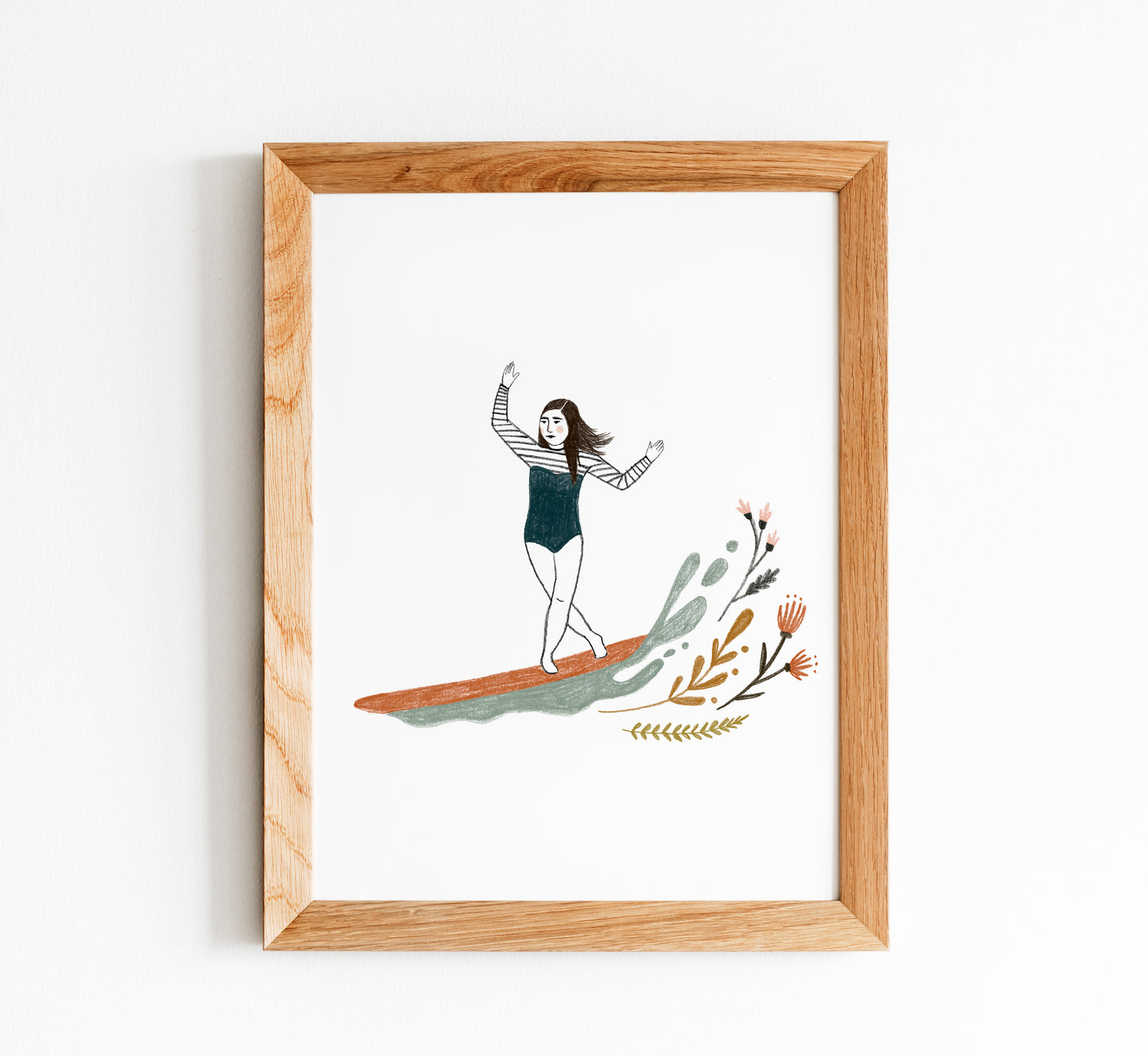 Surf Bloom Print