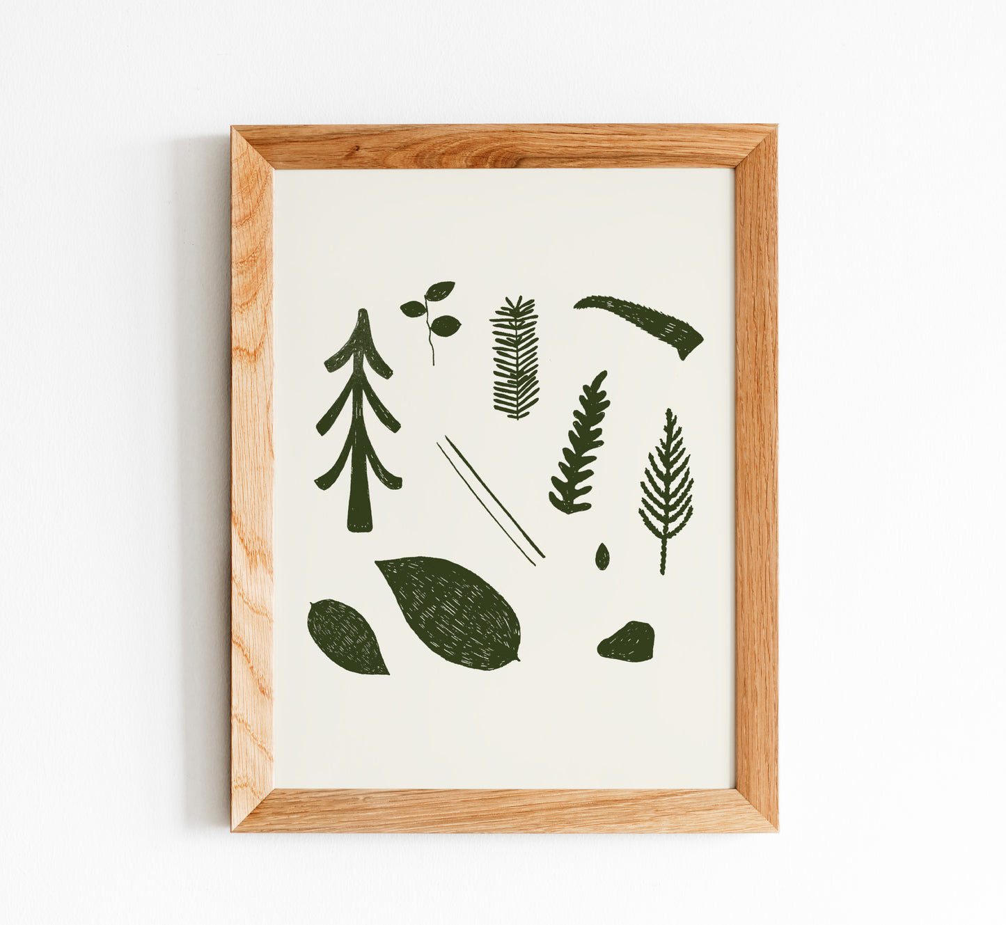 Forest Findings Print
