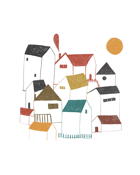 Little Village Print