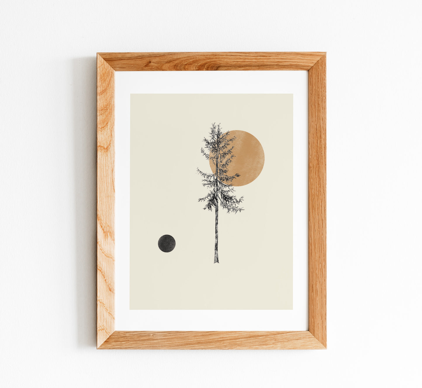 Moon Tree Print